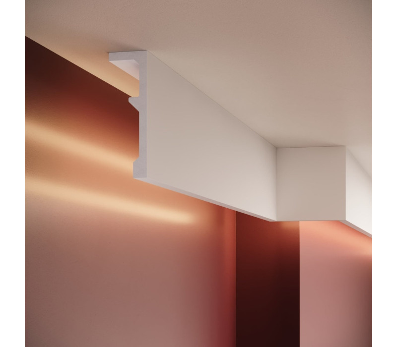 Plinta polimer rigid, Manavi, ES14 - 12x3.8x200 cm