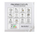 Cornisa poliuretan flexibil, Manavi, B18F.1-4.8x1x200 cm