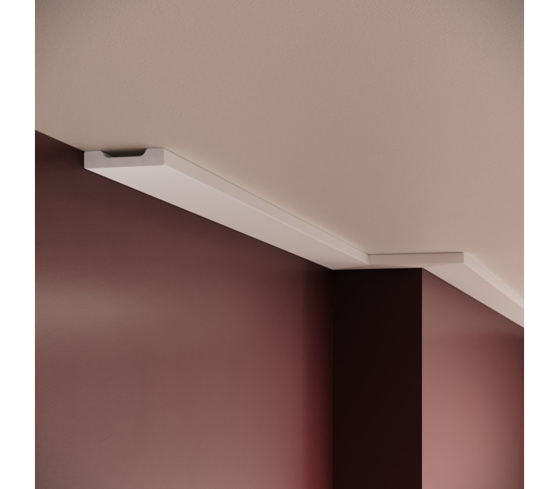Cornisa polimer rigid, Manavi, B20 - 5.8x1.2x200 cm