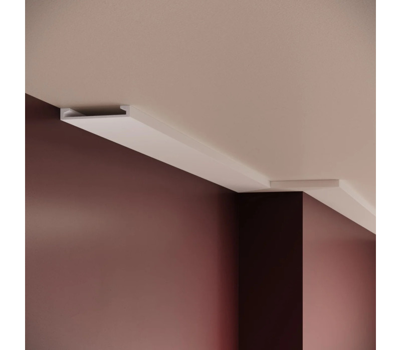 Cornisa polimer rigid, Manavi, B25-7x1.2x200 cm