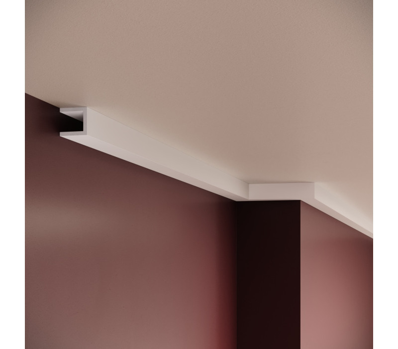 Cornisa polimer rigid, Manavi, ES7 - 2.7x2.8x200 cm