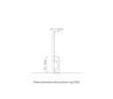 Brau polimer rigid, Manavi, S1-5x1.5x200 cm