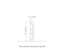 Brau polimer rigid, Manavi, S9-10.2x1.6x200 cm