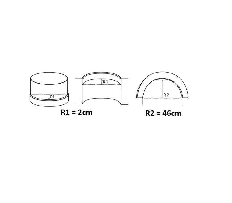Brau poliuretan flexibil, Manavi, B18F.1-4.8x1x200 cm