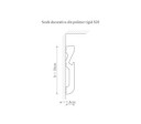 Scafa polimer rigid, Manavi, S28-10x1.8x200 cm