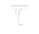 Scafa polimer rigid, Manavi C23-5.7x2.9x200cm