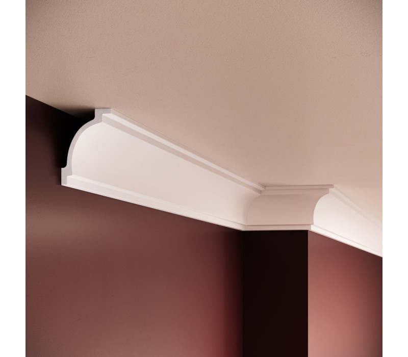 Profil mascare galerie polimer rigid, Manavi, C12 - 5x7x200 cm