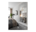 Profil mascare galerie polimer rigid, Manavi, ES5 - 6.5x2.8x200 cm