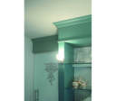 Profil mascare galerie polimer rigid, Manavi, C7 - 7.8x6.6x200 cm