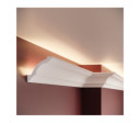 Profil mascare galerie polimer rigid, Manavi, C14-7.8x8.4x200cm
