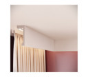 Profil mascare galerie polimer rigid, Manavi, ES4 - 10x4x200 cm