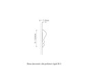 Ancadrament usa polimer rigid, Manavi, B11 - 6.6x1.6x200 cm