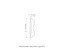Ancadrament usa polimer rigid, Manavi, B14 - 10.1x2.2x200 cm