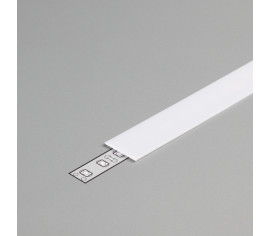 Difuzor LED PVC alb 2,2 × 100 cm pentru plinta S29