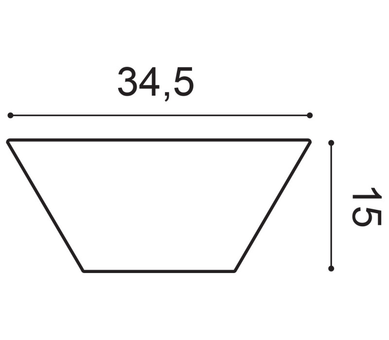 Panou decorativ 3D ORAC W101 TRAPEZIUM | CORKLINE