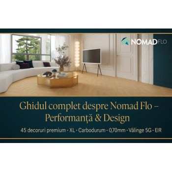 Nomad Flo – Un brand de referinta in pardoselile SPC din Romania. Tehnologie avansata, traditie si calitate premium